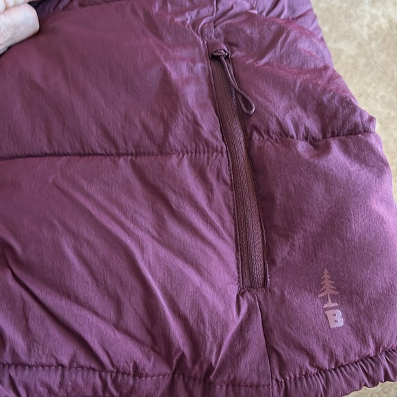 BASS OUTDOOR Women’s Puffer Vest – Quilted Gilet With Front Zipper, FIG Large - Picture 7 of 8